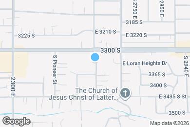 Map image of the property - 3344 S Oakwood St