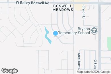 Map image of the property - 8505 Shallow Creek Dr