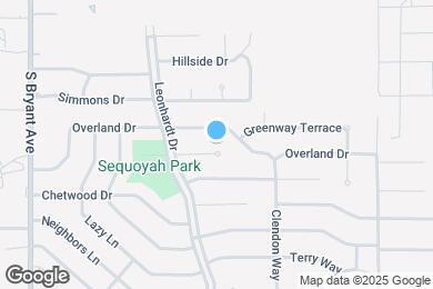 Map image of the property - 3413 Eastwood Cir