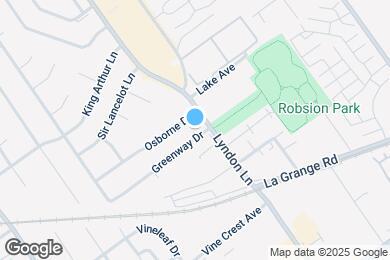 Map image of the property - 8011 Greenway Dr