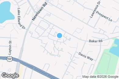 Map image of the property - 513 Peak Ct