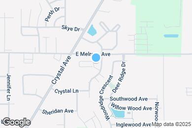 Map image of the property - Breckenridge Apartments