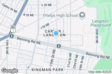 Map image of the property - 750 19th St NE