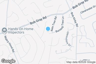 Map image of the property - 1101 Burning Tree Ln