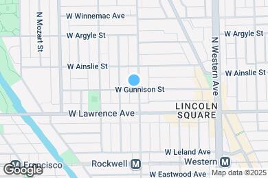 Map image of the property - 2606 W Gunnison St