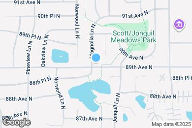 Map image of the property - 8906 Magnolia Ln N