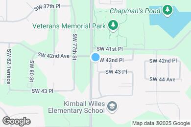 Map image of the property - 7423 SW 42nd Pl