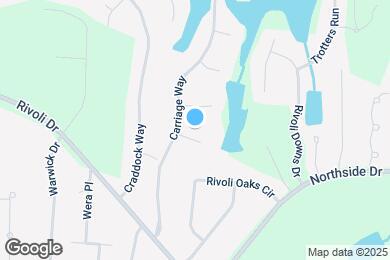 Map image of the property - 205 Saddle Creek Ct