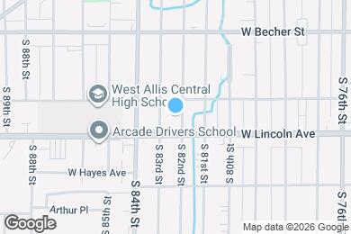 Map image of the property - 2225 S 82nd St