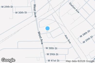 Map image of the property - 1109 W 34th St