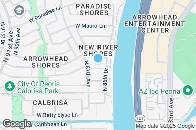 Map image of the property - 8636 W Kathleen Rd