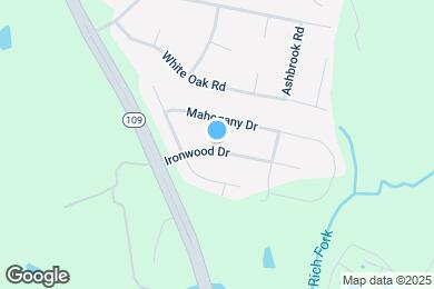 Map image of the property - 221 Ironwood Dr