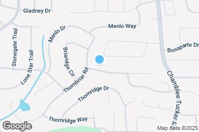 Map image of the property - 4038 Briarglade Way