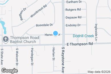 Map image of the property - 2333 Hanover Dr