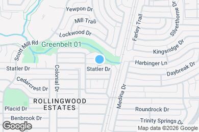 Map image of the property - 2311 Statler Dr