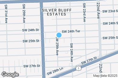 Map image of the property - 2484 SW 25th St