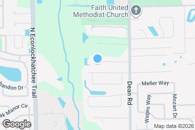 Map image of the property - 9818 Dean Cove Ln