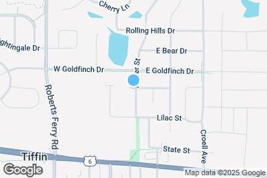 Map image of the property - 555 Potter St