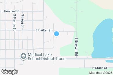 Map image of the property - 312 N Silver Lake Ave