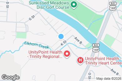 Map image of the property - 1015 Ave C