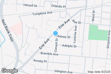 Map image of the property - 5711 Whitney Ave