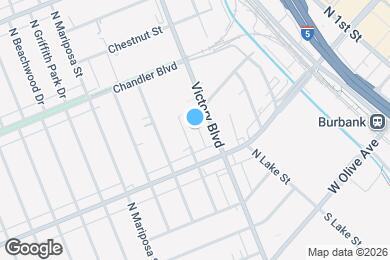 Map image of the property - 428 N Glenwood Plz