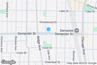 Map image of the property - 1033 Dempster St