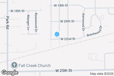 Map image of the property - 2121 Euclid Dr
