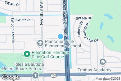 Map image of the property - 5220 SW 8th Ct