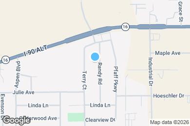 Map image of the property - 722 Randy Rd