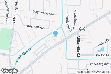 Map image of the property - 1045 Manson Dr