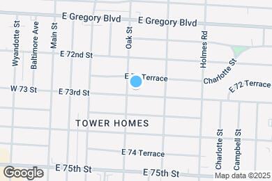 Map image of the property - 410 E 73rd St