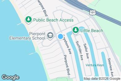 Map image of the property - 2637 Pierpont Blvd