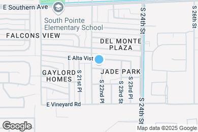 Map image of the property - 2214 E Saint Catherine Ave