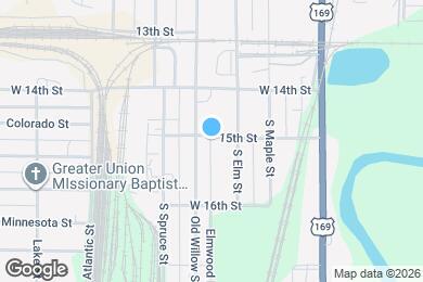 Map image of the property - 1419 Old Willow St