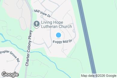 Map image of the property - 13012 Foggy Mill Dr