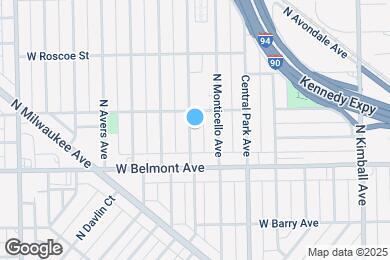 Map image of the property - 3241 N Lawndale Ave
