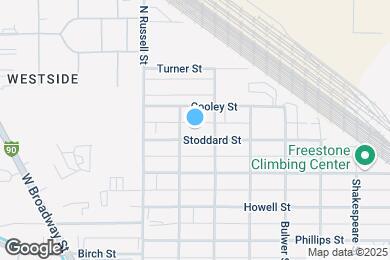 Map image of the property - 1734 Stoddard St