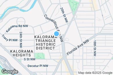 Map image of the property - 2123 California St NW