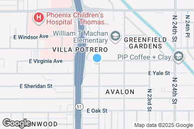 Map image of the property - 2047 E Virginia Ave
