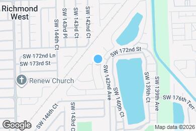 Map image of the property - 17360 SW 142nd Ct