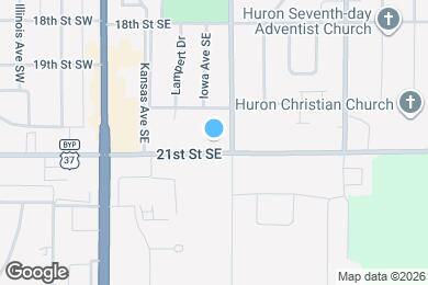 Map image of the property - 221 21st St SE