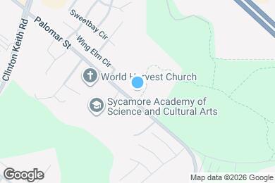 Map image of the property - 23190 Palomar St