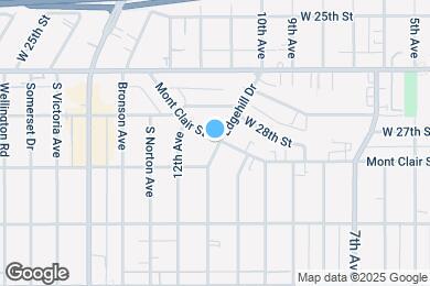 Map image of the property - 4000 Mont Clair St
