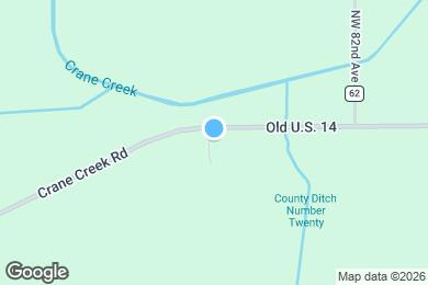 Map image of the property - 8477 Crane Creek Rd