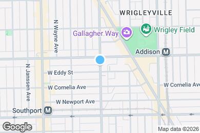 Map image of the property - 3550 N Racine Ave