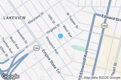 Map image of the property - 93 Whitney Pl