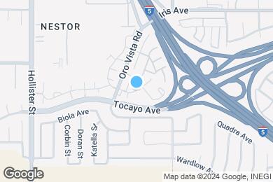 Map image of the property - Oro Vista Apartments