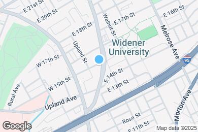 Map image of the property - The Hub at Widener