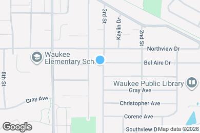 Map image of the property - 860 3rd St
